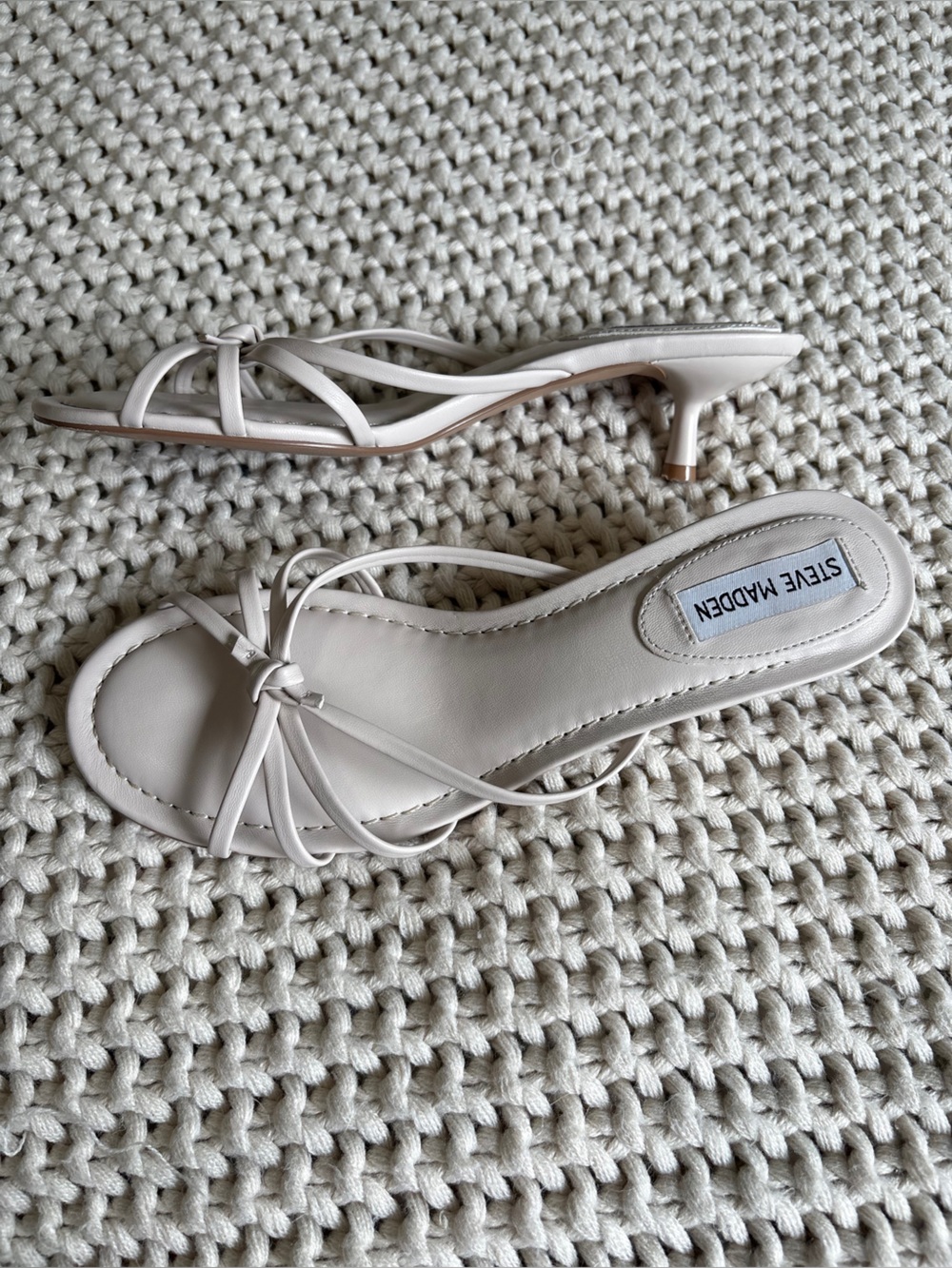 Steve Madden Strappy Low Heel Sandals